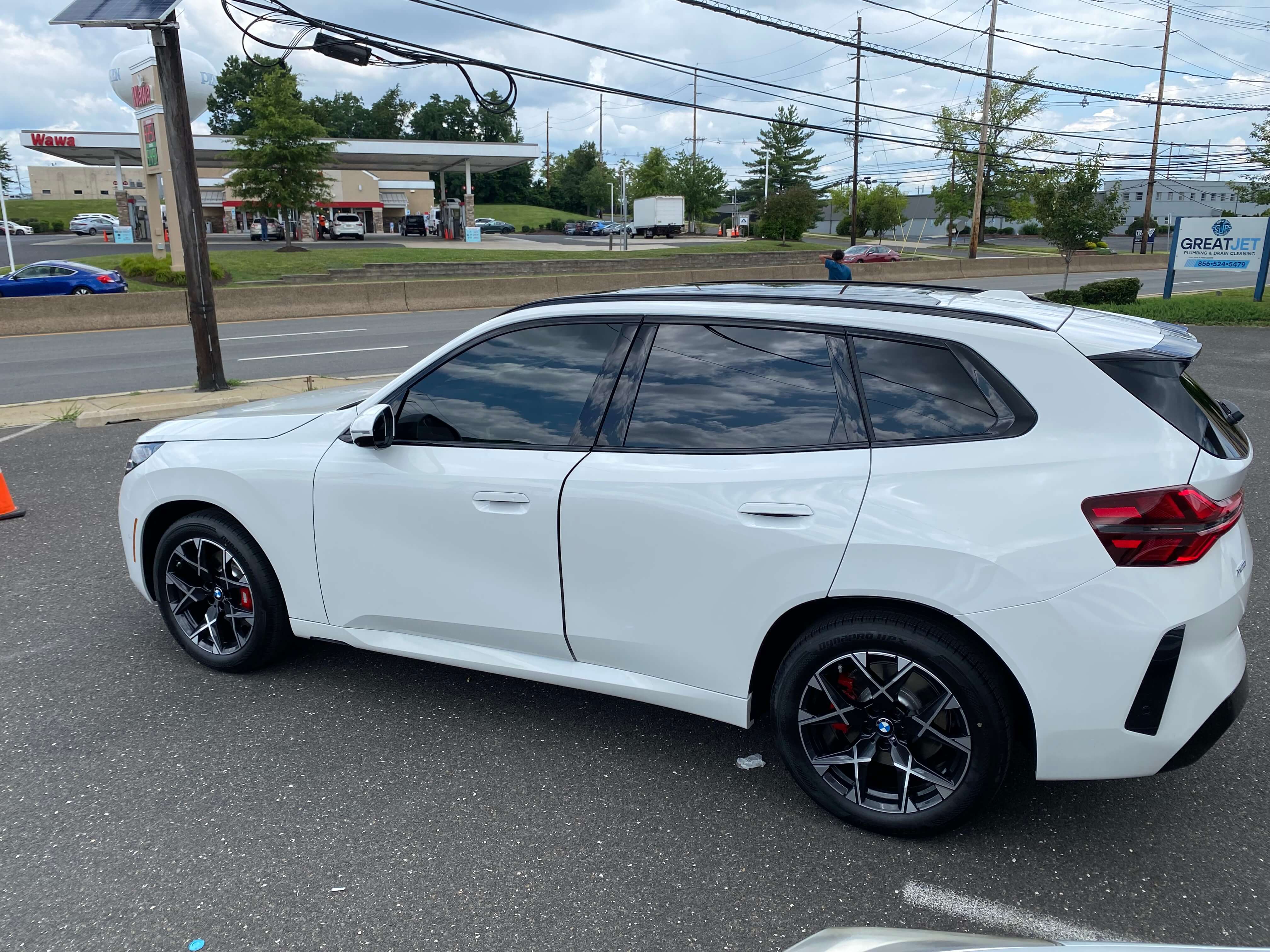 BMW X3 window tint job 9 — Dope Tintings Pennsauken NJ