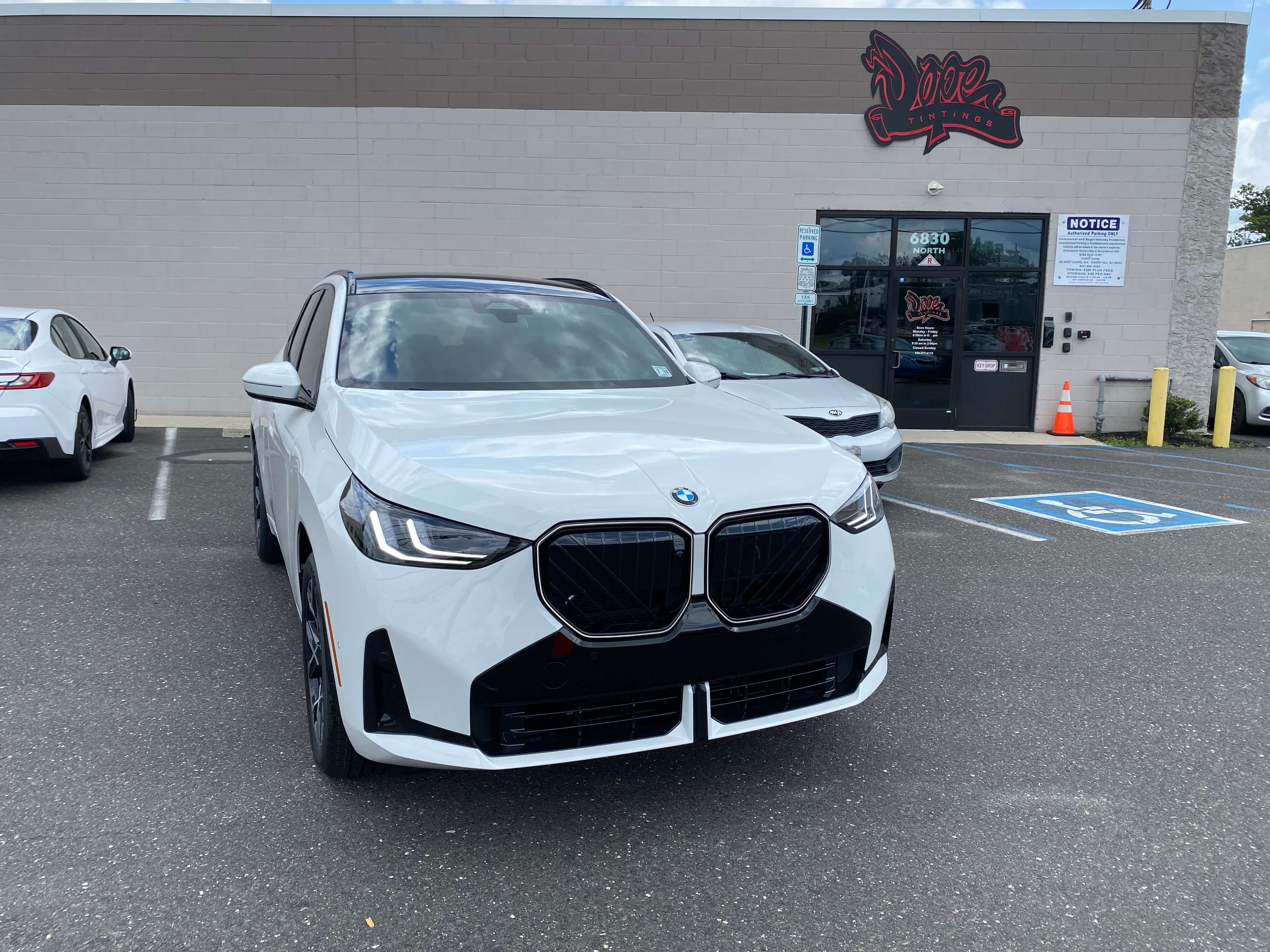 BMW X3 window tint job 12 — Dope Tintings Pennsauken NJ
