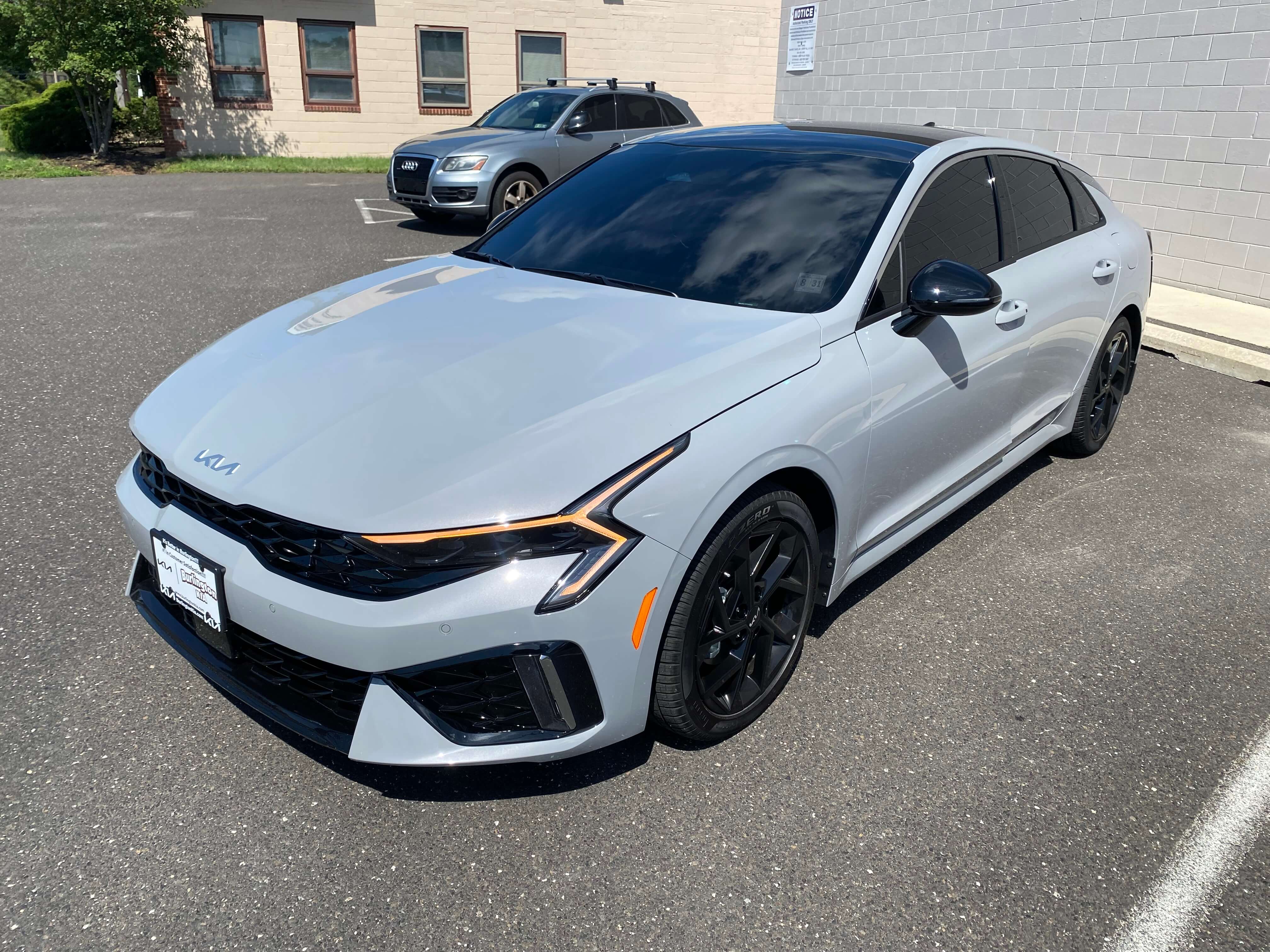 Window Tinting Camden NJ | 2026 Kia K5 Carbon Windshield Tint Installation — photo 3