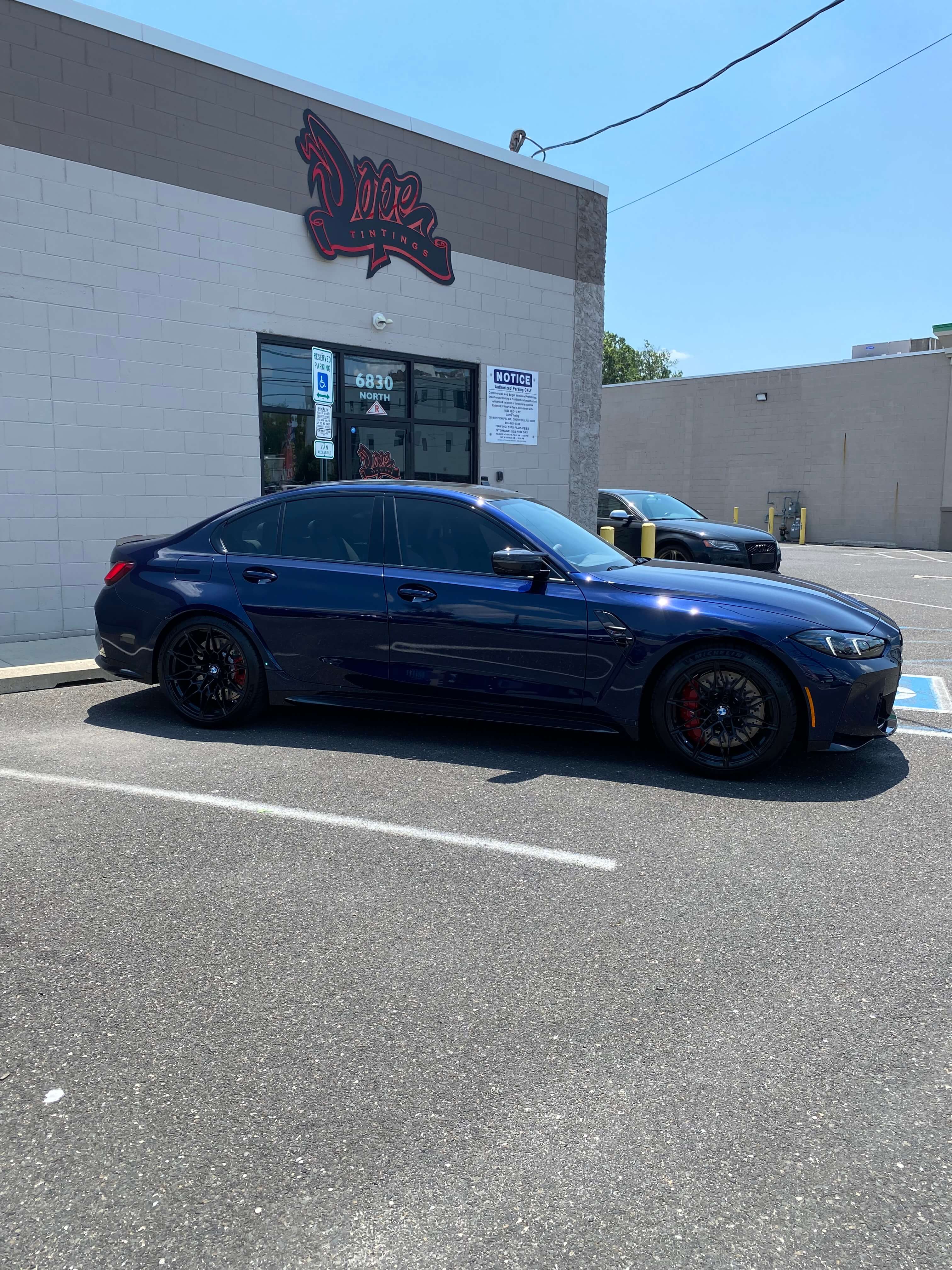 Window Tinting Haddonfield NJ | 2025 BMW M3 Competition Ceramic Tint Installation