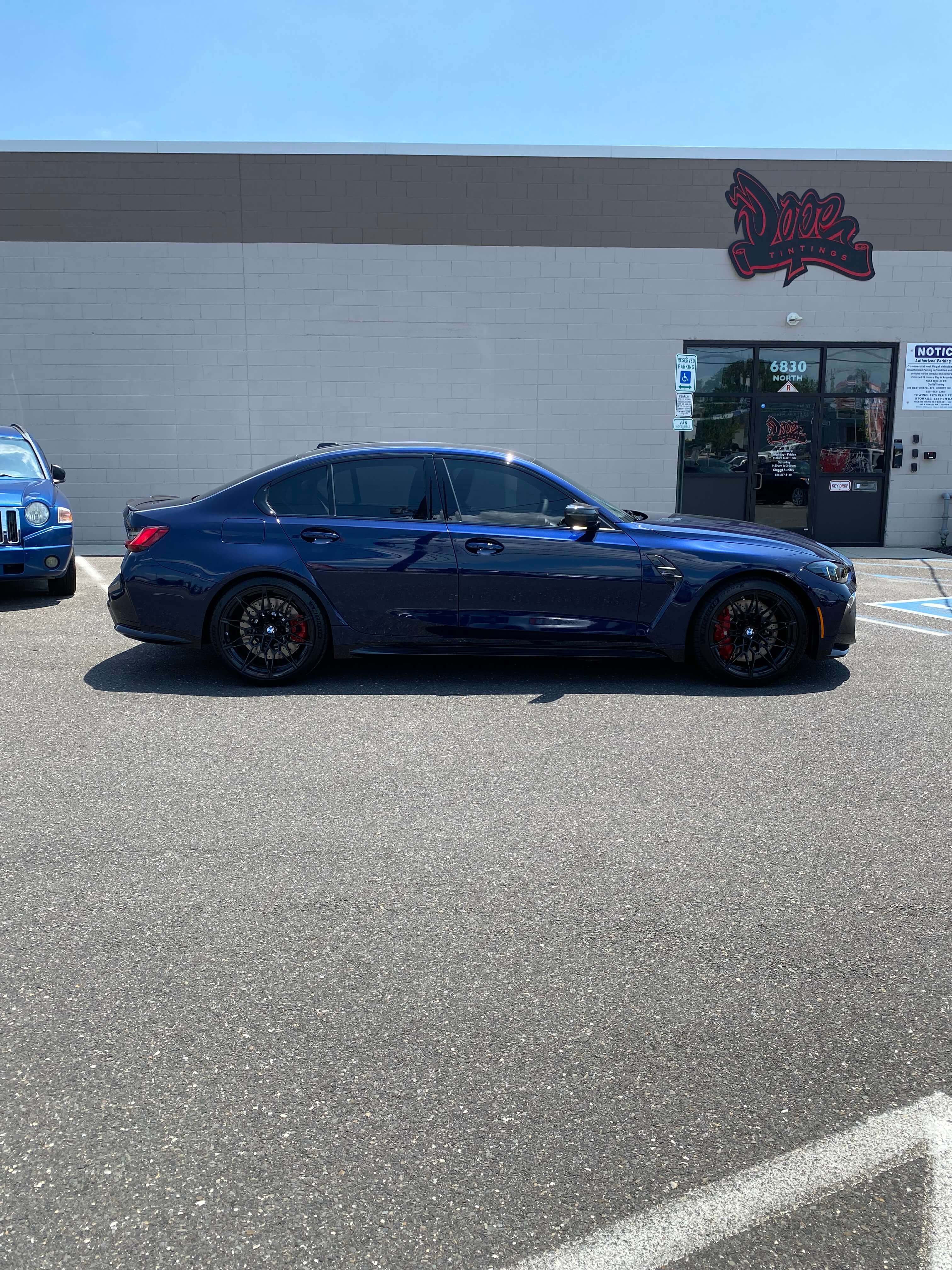 Window Tinting Haddonfield NJ | 2025 BMW M3 Competition Ceramic Tint Installation — photo 3
