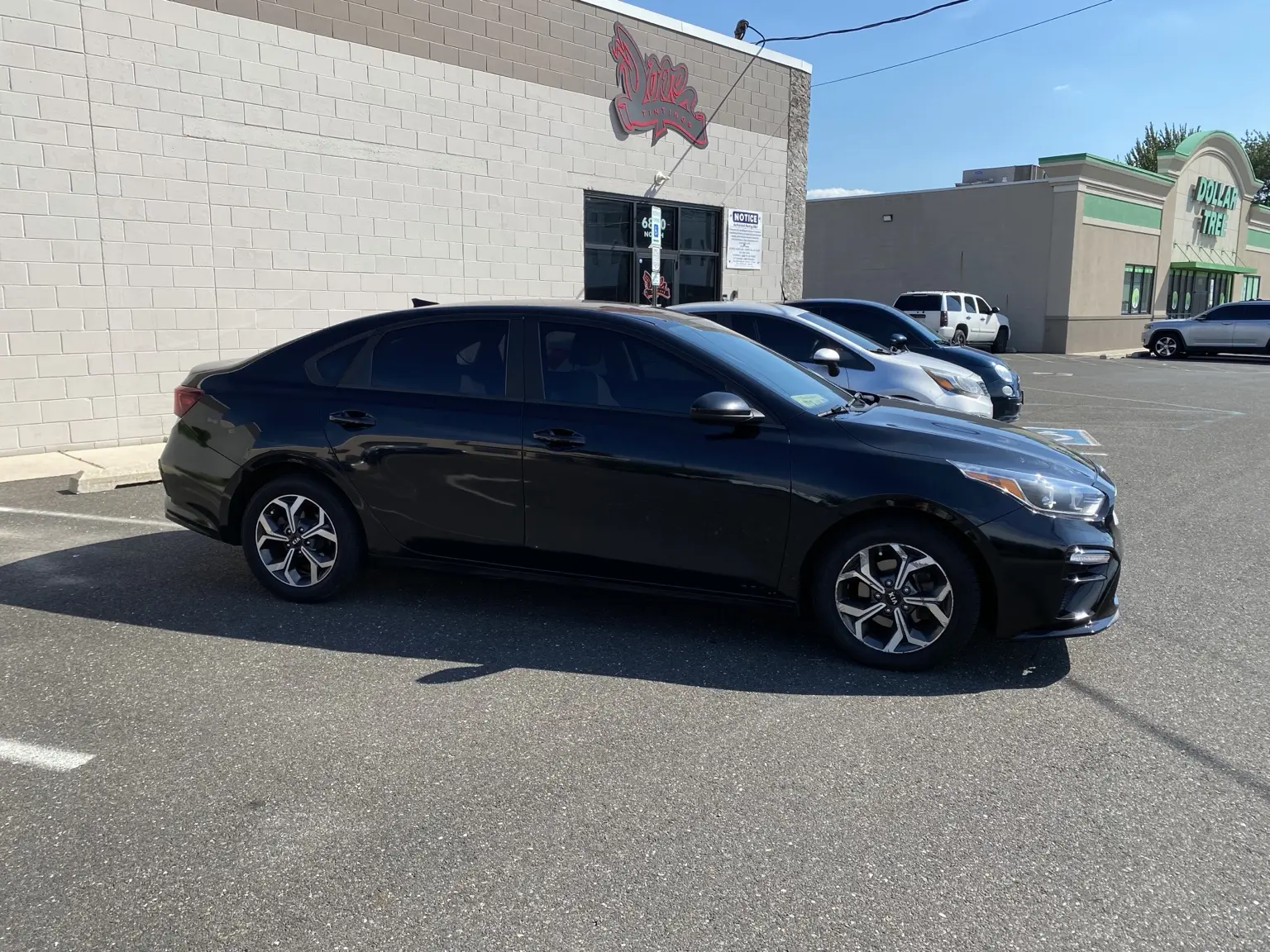 What Does 15% Tint Look Like on a 2019–2024 Kia Forte?