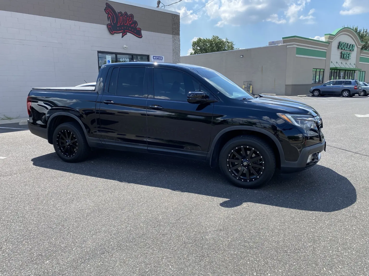 What Does 20% Front Window Tint Look Like on a 2017–2024 Honda Ridgeline?