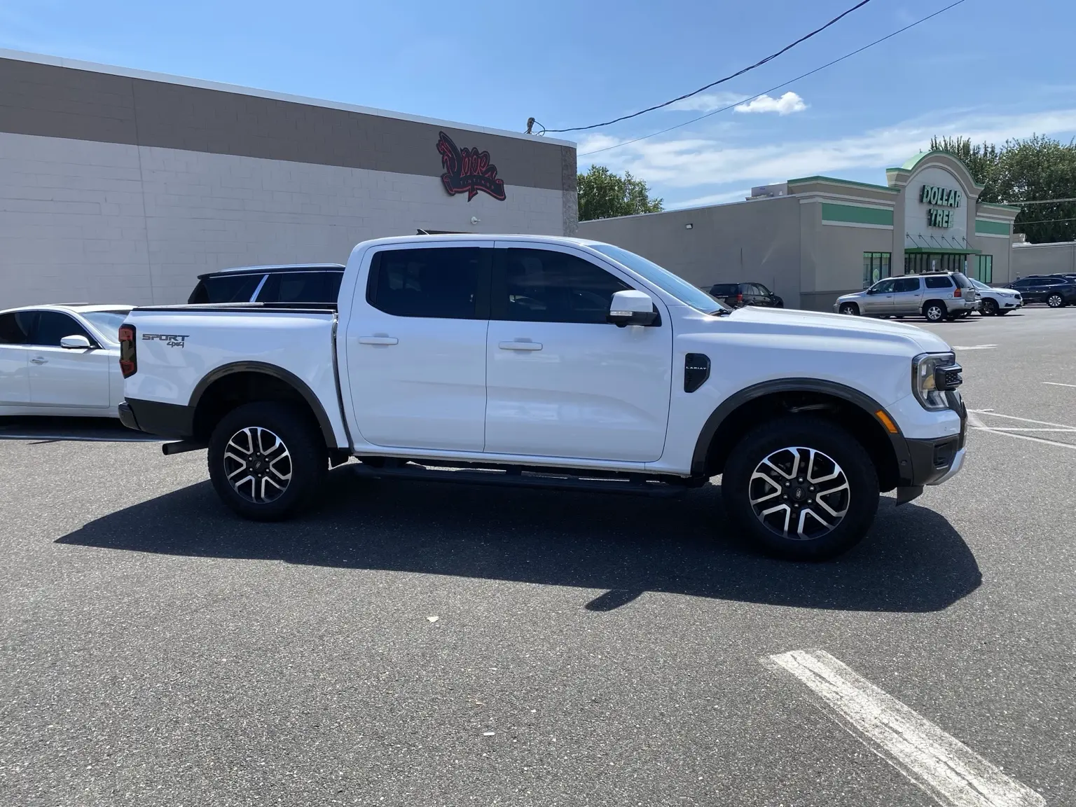 What Does 20% Front Window Tint Look Like on a 2024–Present Ford Ranger?