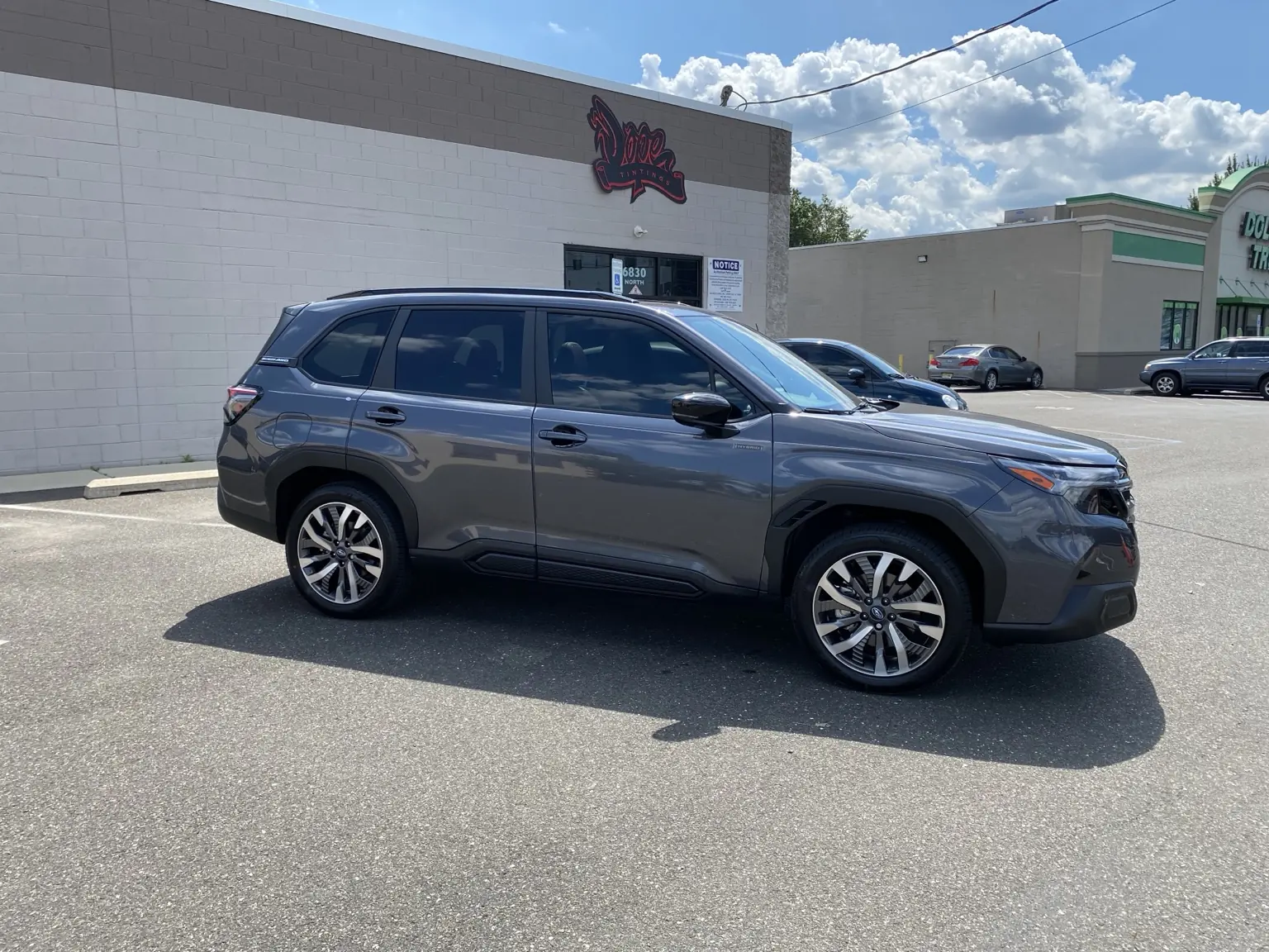What Does 25% Front Window Tint Look Like on a 2025–Present Subaru Forester?