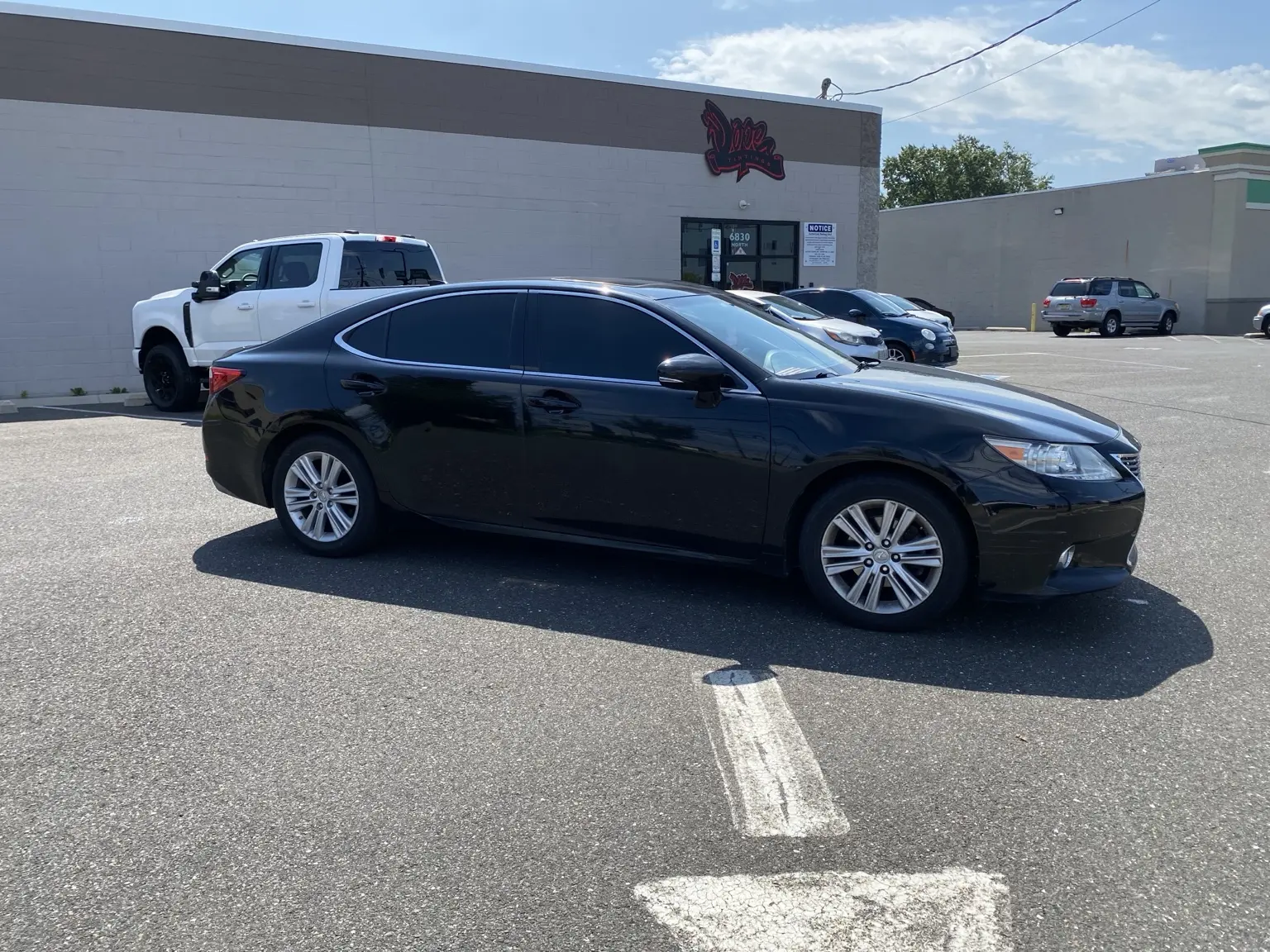 What Does 5% Tint Look Like on a 2013–2018 Lexus ES 350?