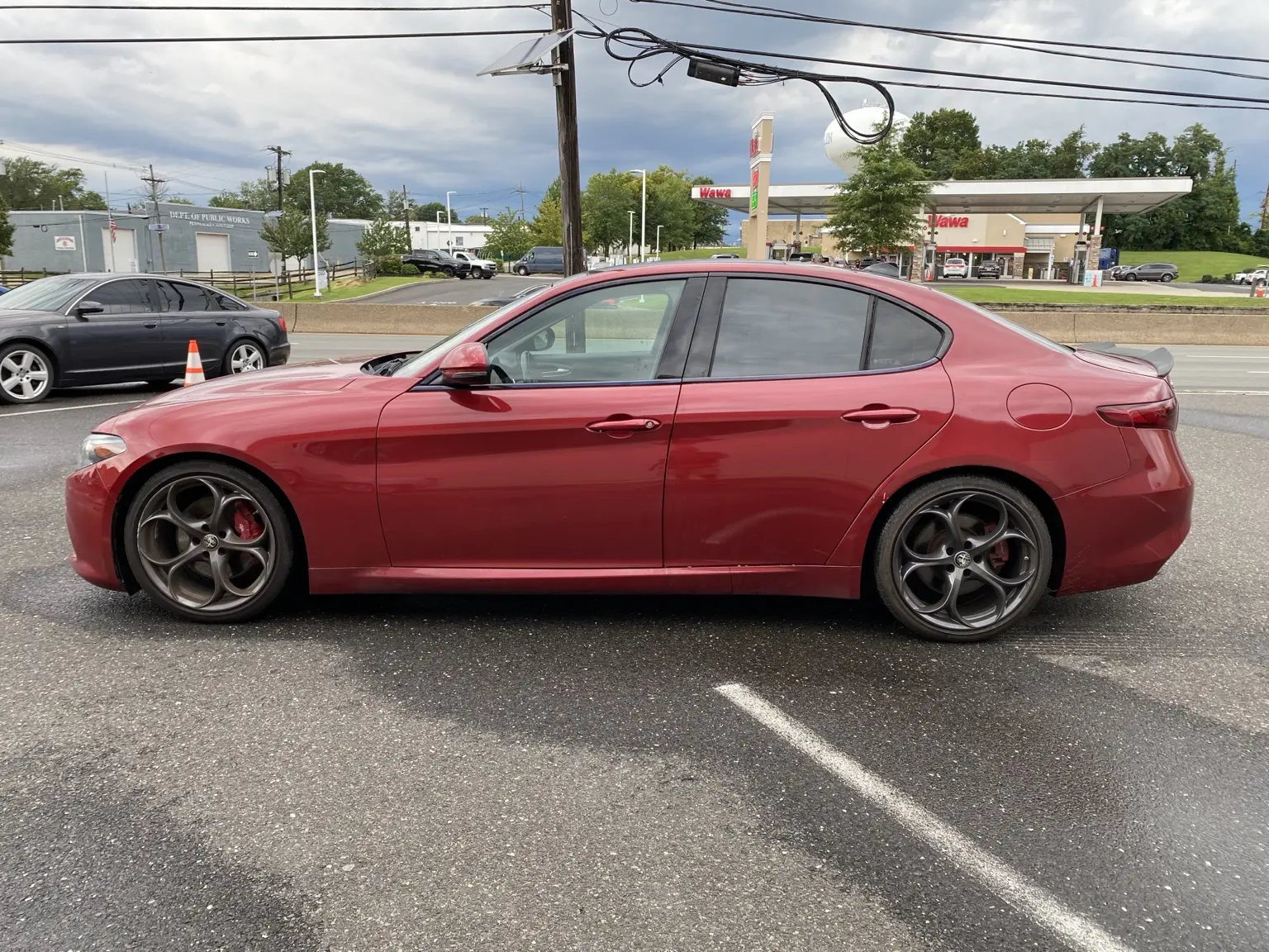 What Does 5% Rear Tint Look Like on a 2017–2026 Alfa Romeo Giulia? — photo 3