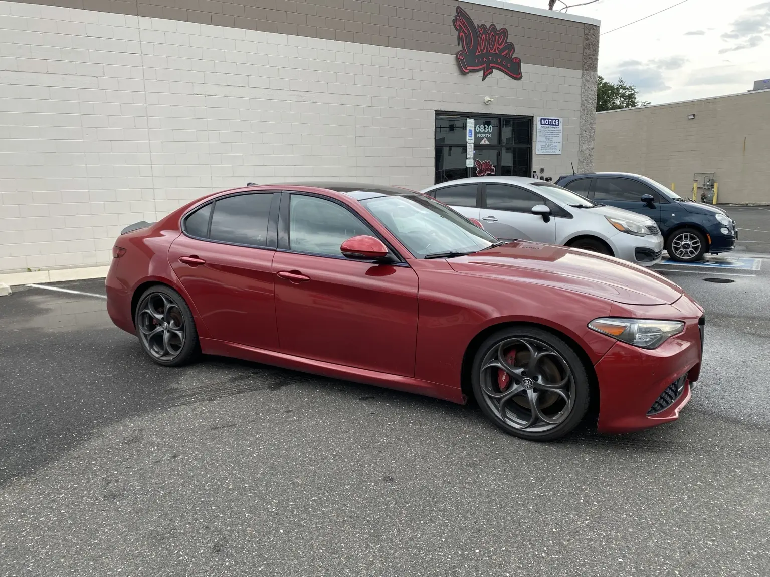 What Does Legal Window Tint Look Like on a Sedan in New Jersey?
