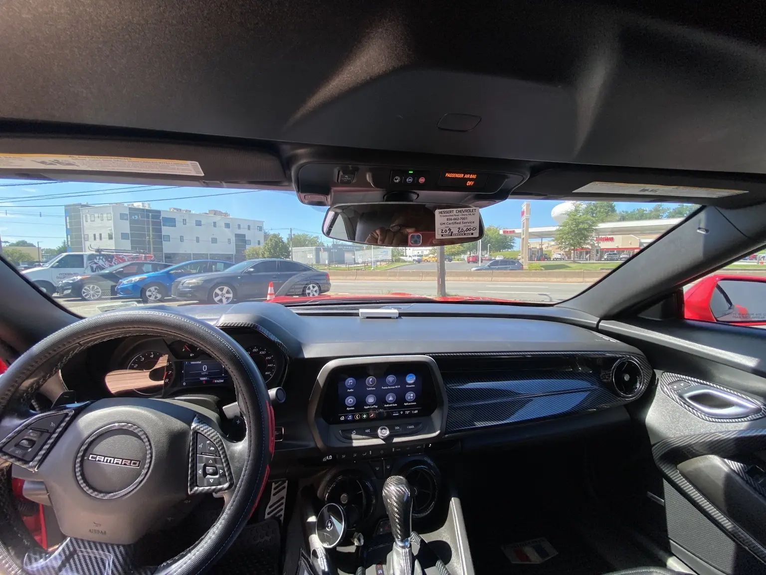 What Does 50% Windshield Tint Look Like on a 2016–2024 Chevy Camaro Convertible? — photo 4