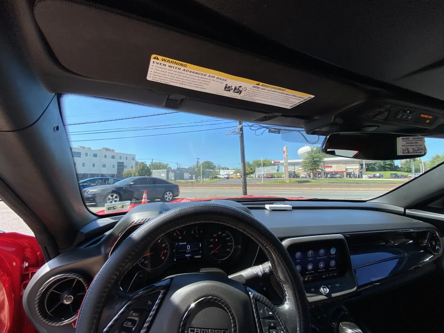 What Does 50% Windshield Tint Look Like on a 2016–2024 Chevy Camaro Convertible? — photo 5